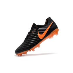 Nike Tiempo Legend VII FG - Zwart Oranje_5.jpg